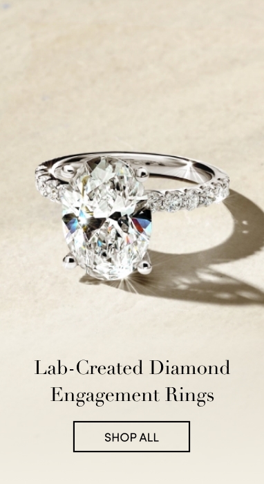 Lab-Created Diamond Engagement Rings